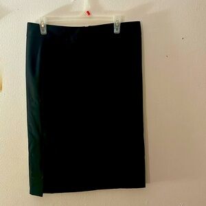 Ann Taylor pencil skirt black size 10